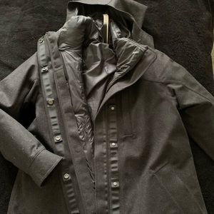 lululemon 3-in-1 roam far wool jacket (waterproof)